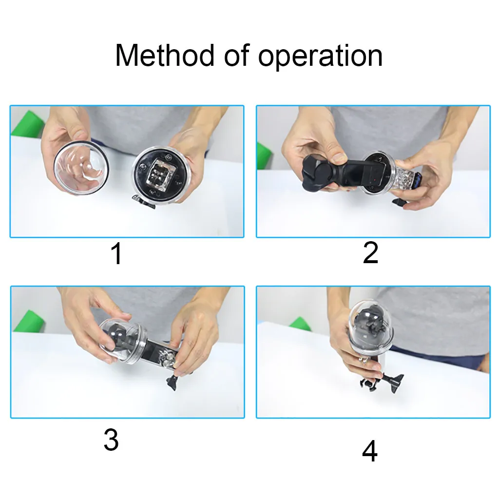 DJI Osmo Карманный 60 м водонепроницаемый корпус для дайвинга защитный чехол