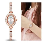 Женские роскошные часы MEGIR Reloj Mujer 2020, розовое золото, бриллианты, женские часы-браслет, стразы, женские часы, часы Relogio Feminino