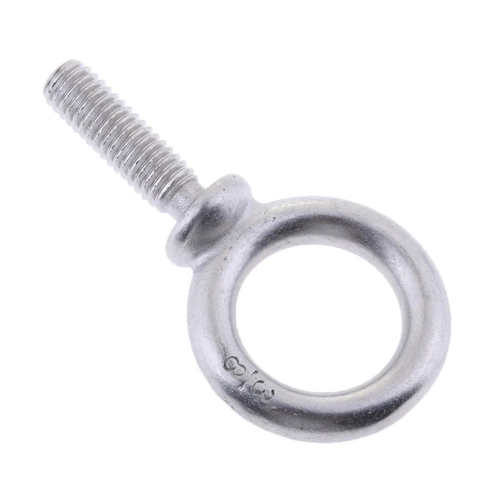 

Marine Grade 304 Stainless Steel Eye Nuts Lifting Eye Bolt Bolts M8