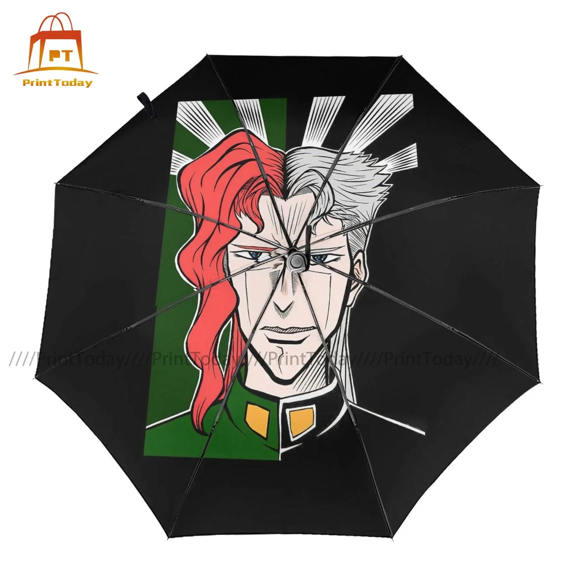 

20 Kakyoin 1 3730 Umbrella Mini Windproof Umbrella Automatic Print Reinforced Rain Umbrella