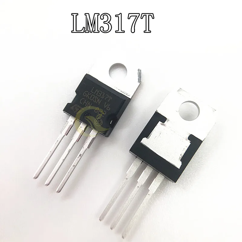 

Оригинальная продукция, регулируемый Трехконтактный регулятор напряжения LM317T DIP TO-220 LM317, 20 шт.