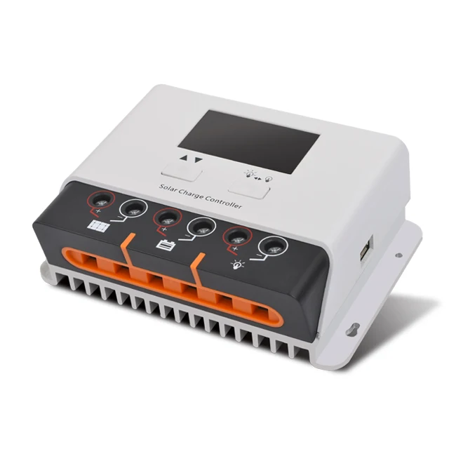 SRNE HP2430N HP2440N 12 В/24 В Авто ШИМ Контроллер заряда с ЖК-дисплеем Dual USB 5 В выход солнечная батарея для телефона регулятор PV дома