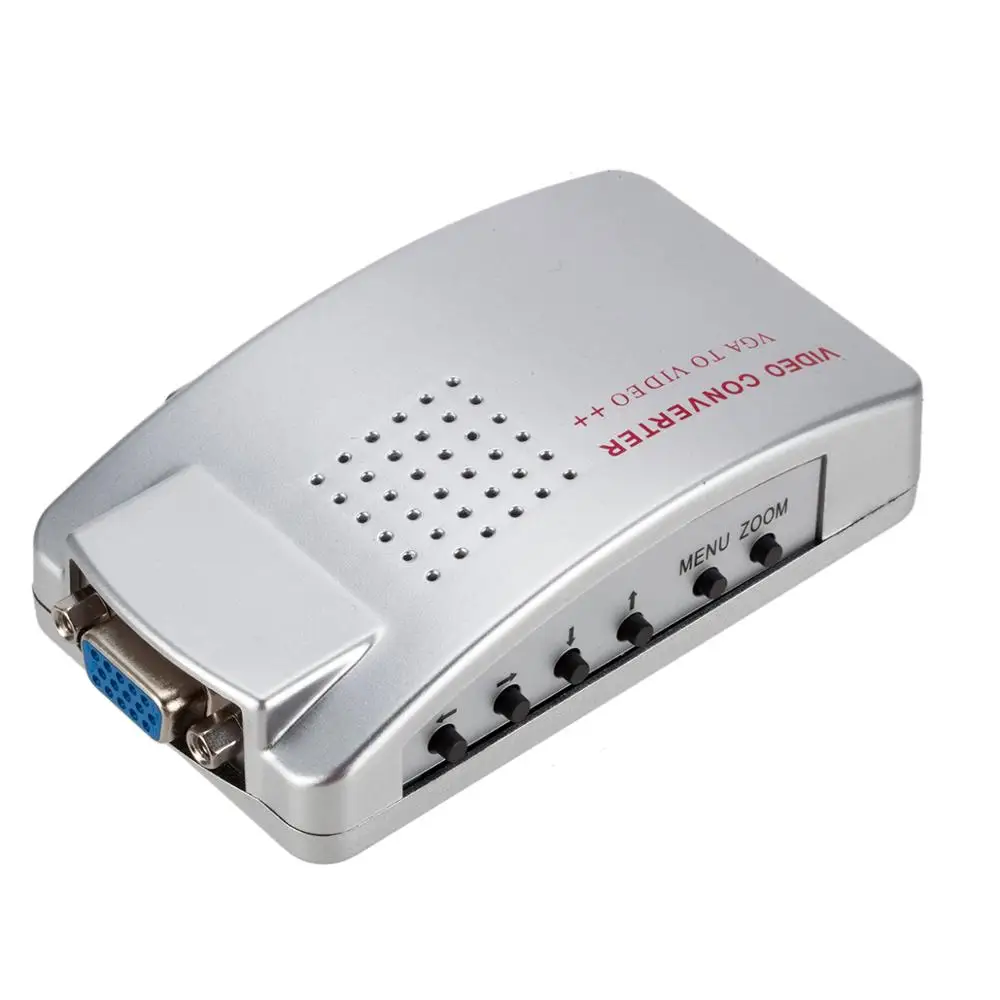 Универсальный преобразователь сигнала NTSC PAL VGA для ТВ AV RCA композитный