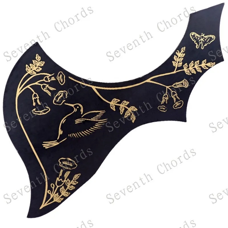 60 шт. Акустическая Гитара Pickguard Pick Guard антицарапная пластина с цветком Колибри