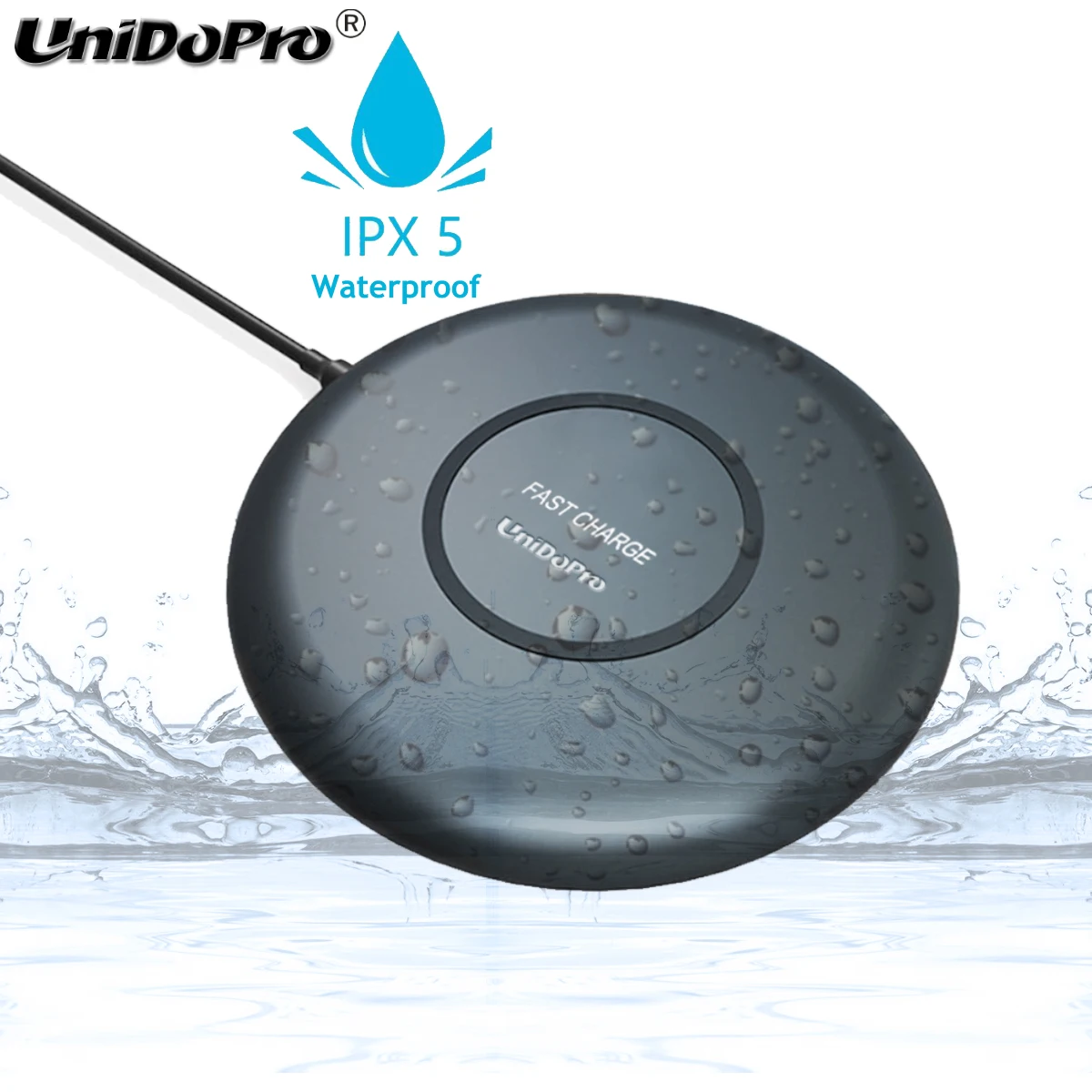 Водонепроницаемое Беспроводное зарядное устройство 10 Вт Qi для Blackview BV9900 BV9800 BV9700