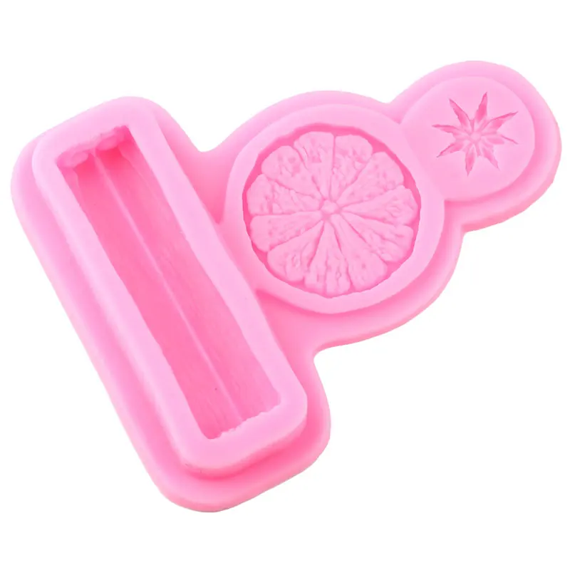 Лимон звездочки бадьяна корицы силиконовые формы конфеты Полимерная глина