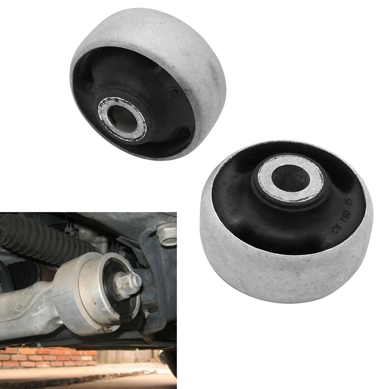 

2Pcs Front Wishbone Control Arm Bushes 1J0407181A for A3 TT Beetle Jetta Golf Seat Leon Skoda Octavia