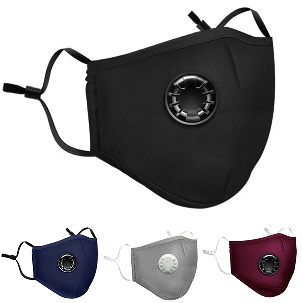 

Cotton PM2.5 Reusable Face Mouth Respirator Anti Bacteria Anti Haze Anti-Dust Outdoor Breath Activated Carbon Filter