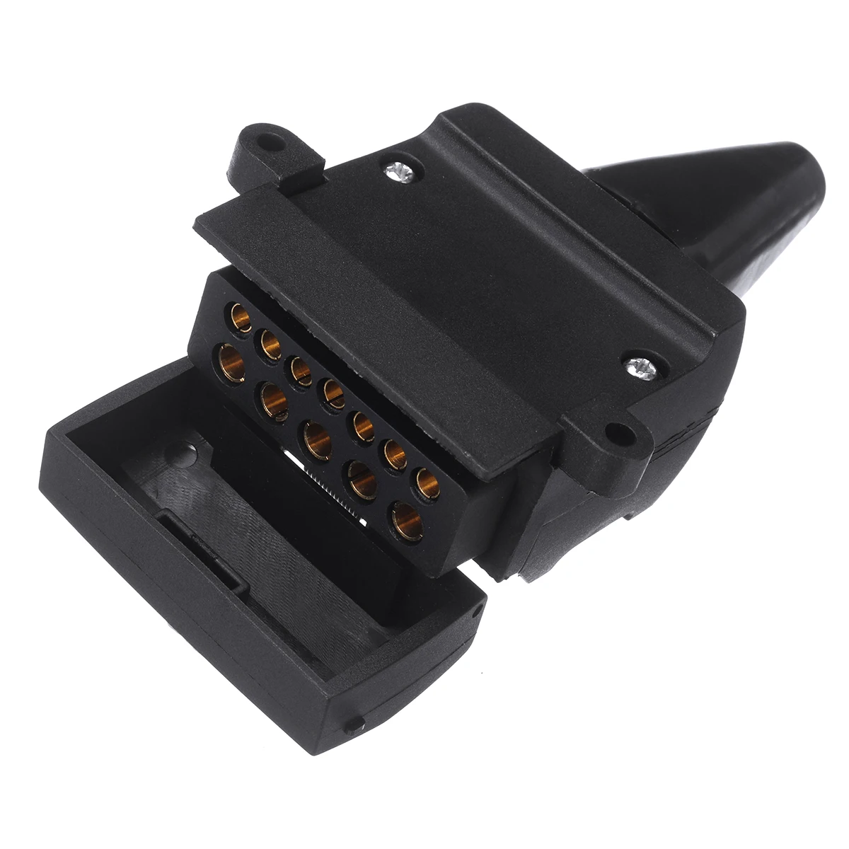 1pair 12 Pin Auto Flat Trailer Socket Plug Set Connector Female Male Boat Caravan Camper Adapter | Автомобили и мотоциклы
