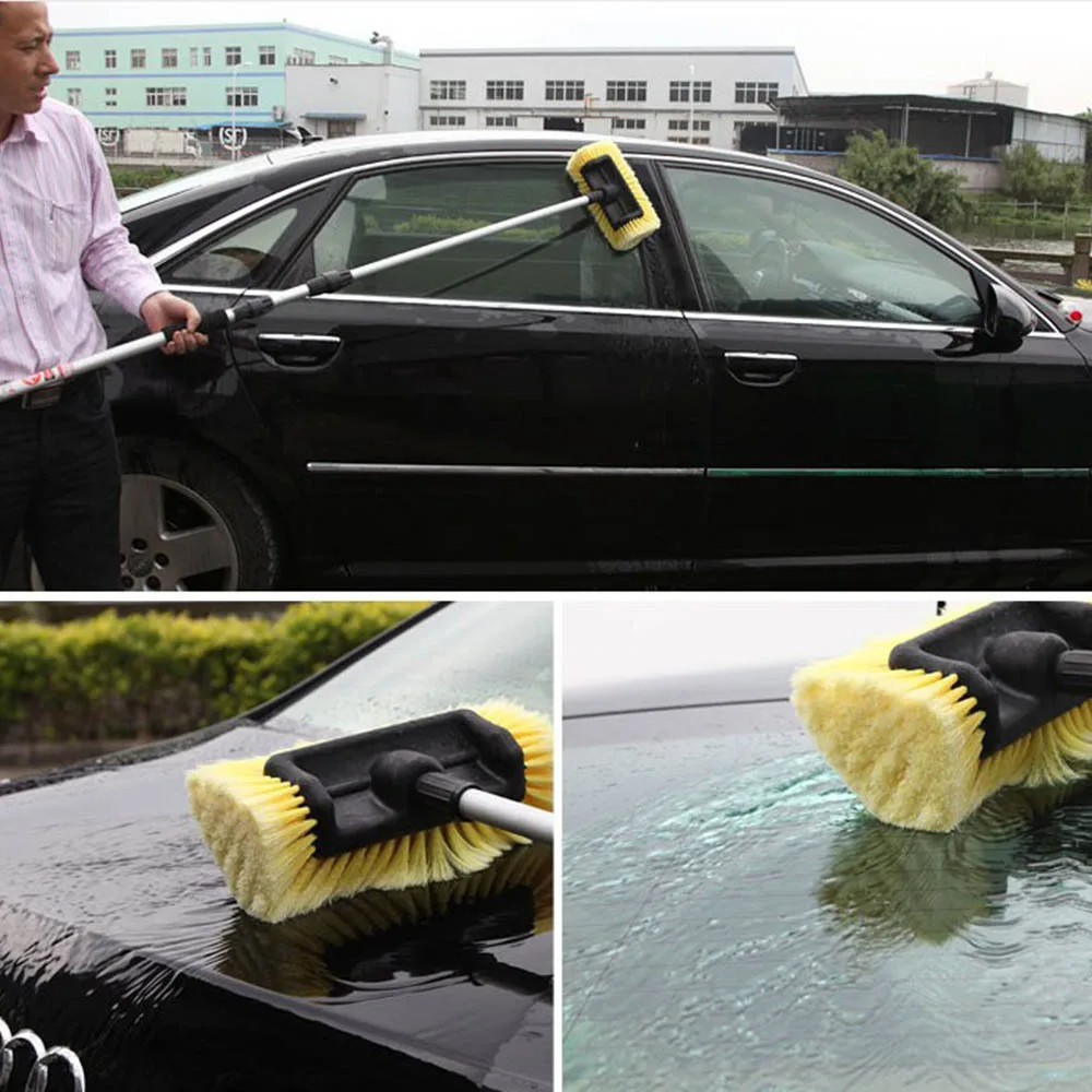 Шина чистым инструментом Автомойка напор воды щетка для чистки мытья грязи