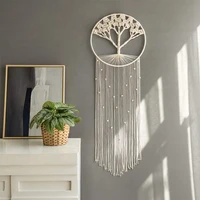 boho dream catcher macrame big size dreamcatcher nordic style home decor kids room wall decoration new tree of life wall hanging
