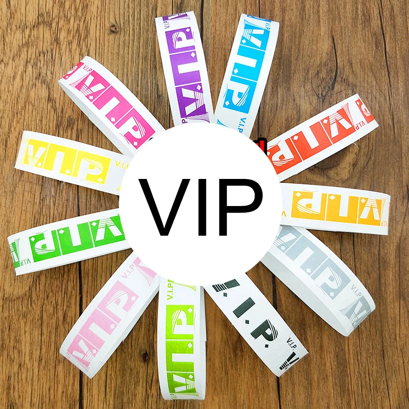 500 шт. одноразовые наручные браслеты VIP tyvek бумажные браслеты|wristbands for events|wristband