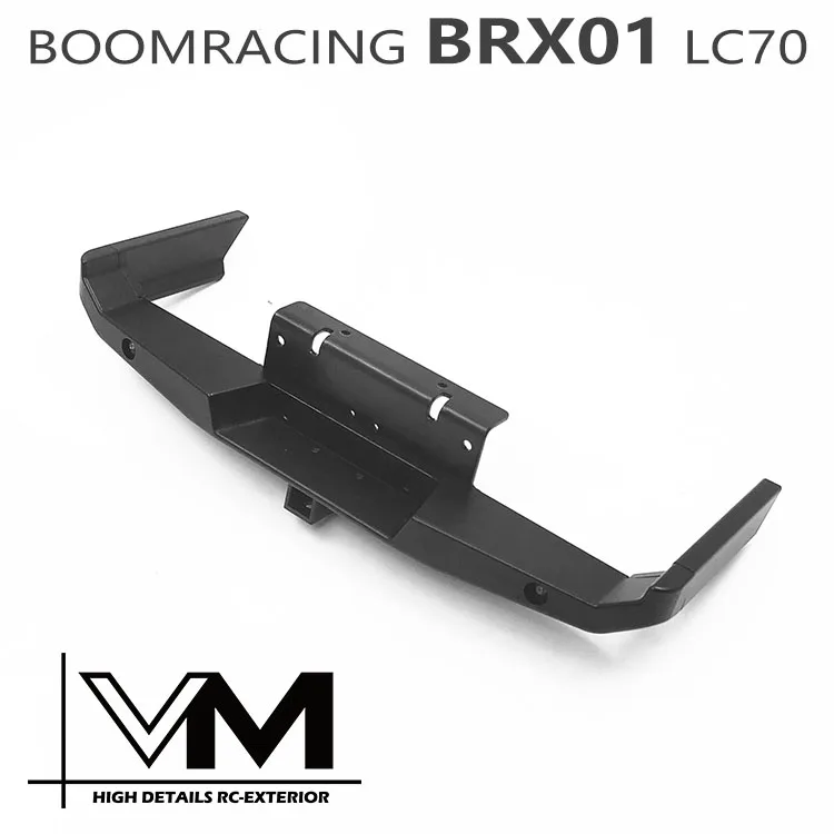 Металлический твердый задний бампер для KILLERBODY BRX01 LC70 радиоуправляемая Игрушечная машина