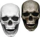 Маска черепа Snailify для взрослых, движущийся шлем с движущимися челюстями для Хэллоуина