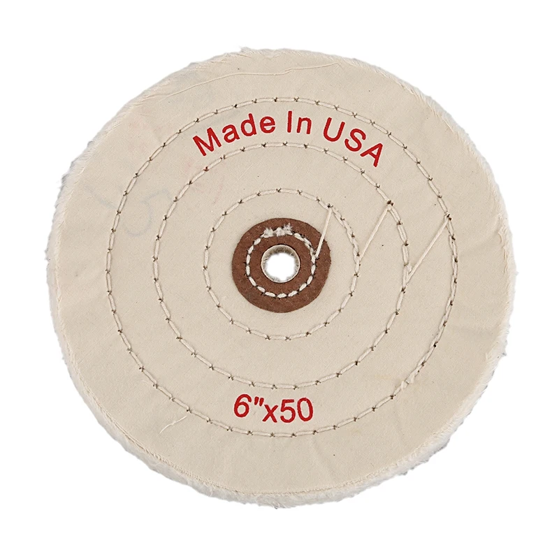 2 шт. зеркальное полировальное колесо ультра-толстое 6 дюймов (70 слоев) для станка