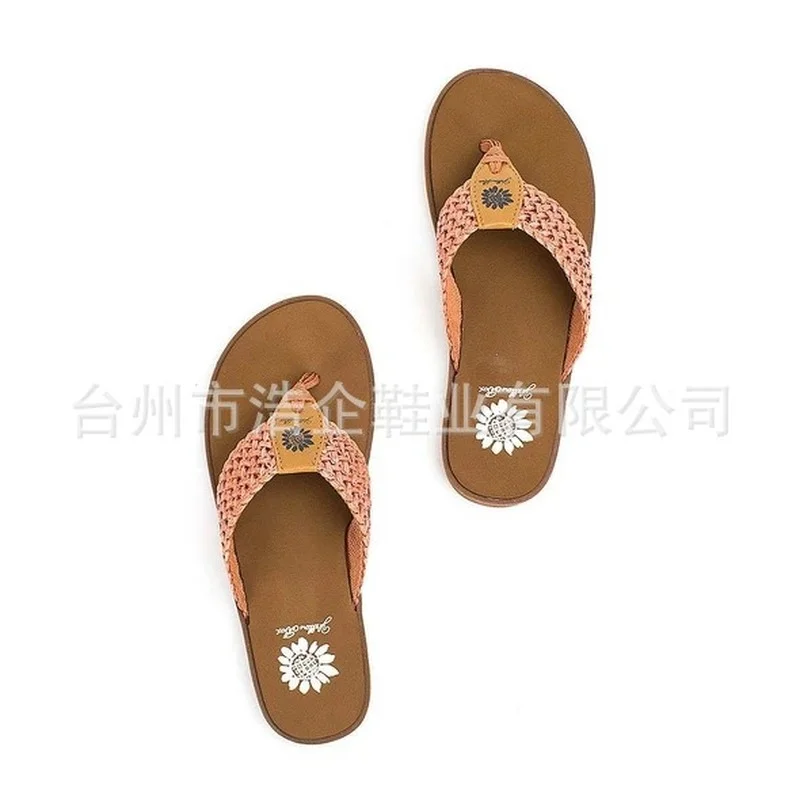 

Open Toe Large Size Strap Runway Slip On Beach Native 45 Sandals 2019 Summer Outdoor Slippers Slides Shoes Flip Flop Nice