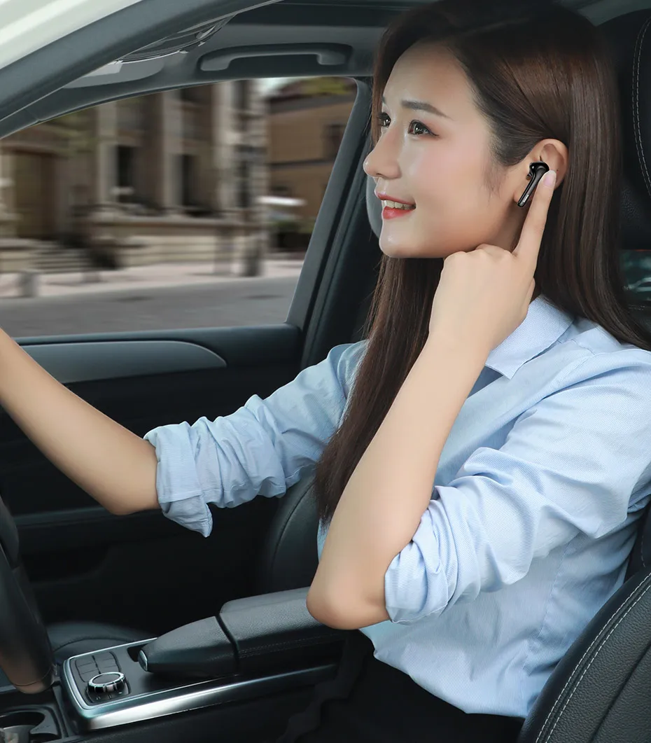 Беспроводные bluetooth-наушники Baseus W07 TWS V5.0, Беспроводные спортивные наушники ENC, снижающие шум, говорящие, водонепроницаемые, беспроводные наушники