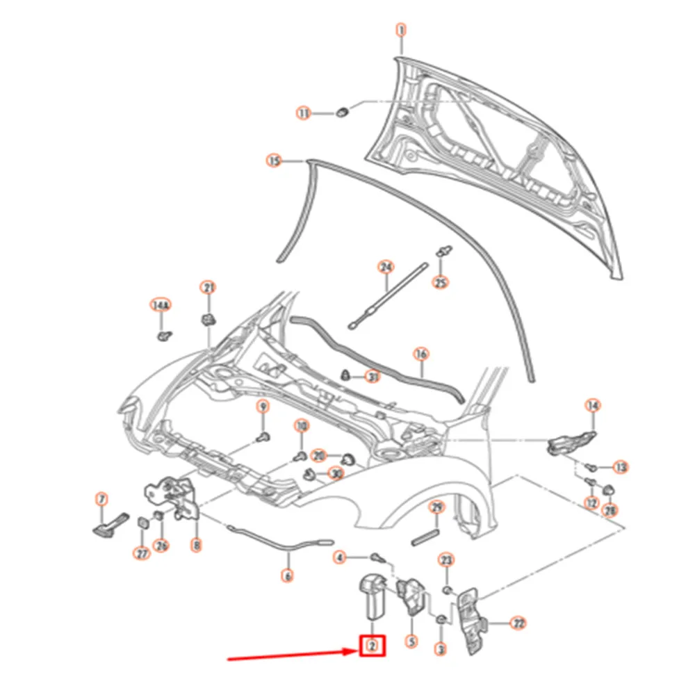Двигатель SCJYRXS 1 8 2 0 с бежевой ручкой для Passat B6 B7 Beetle Bora Golf MK4 MK5 MK6 CC Caddy Seat Ibiza Leon 1J1 823