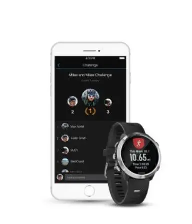 gps smart watch Garmin Forerunner 645, часы для бега с gps оплатить nfc-платежей на запястье, с экраном сердцебиения, умные часы, для мужчин