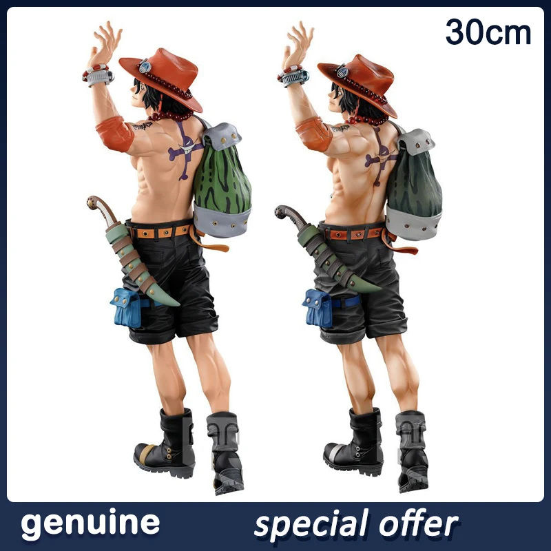 

One Piece Portgas D Ace Model Collectible Anime Action Figure BWFC SMSP Super Master Star Piece 01 02 Brush Original Figurines