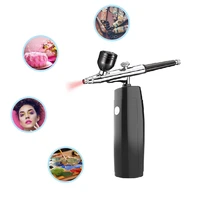 wireless airbrush set small spray pump pen set air compressor kit for art painting tattoo craft cake spray model rechargeable