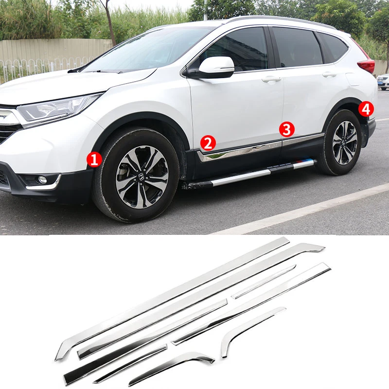 Автомобиль Средства для укладки волос ABS корпус автомобильной двери низ полоски