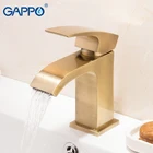 Смеситель Gappo латунный для ванной комнаты, кран Водопад, одна ручка, для горячей и холодной воды