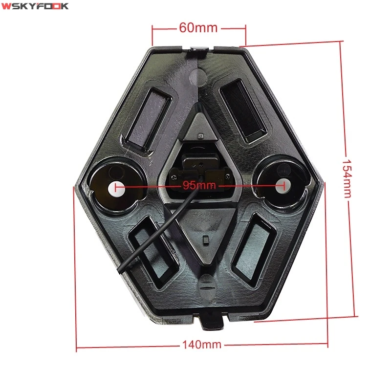 Ночного Visoin специальный автомобиль вид спереди Логотип Камера для Renault Koleos 2014 2015