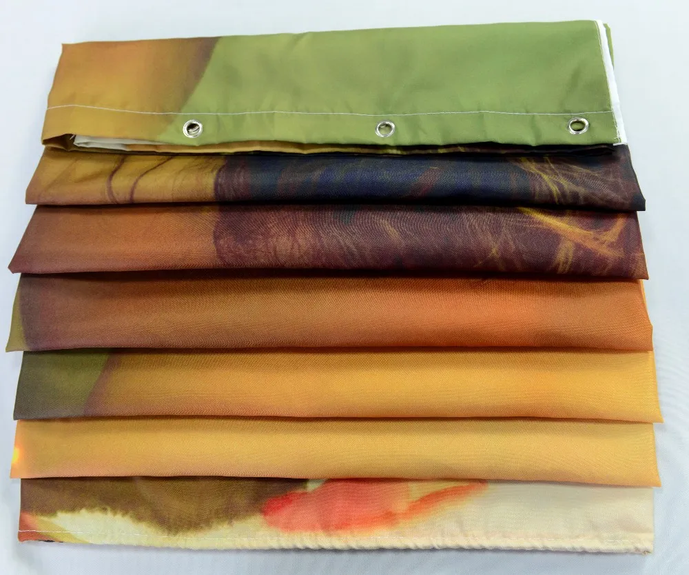 3D печать для ванной с крючками ткань из полиэстера|cortinas de bano|rideau douchecurtains waterproof |