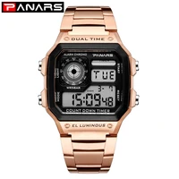 mens digital sport watch waterproof gold men watch luxury brand style watches mens wristwatch male clock relogio masculino