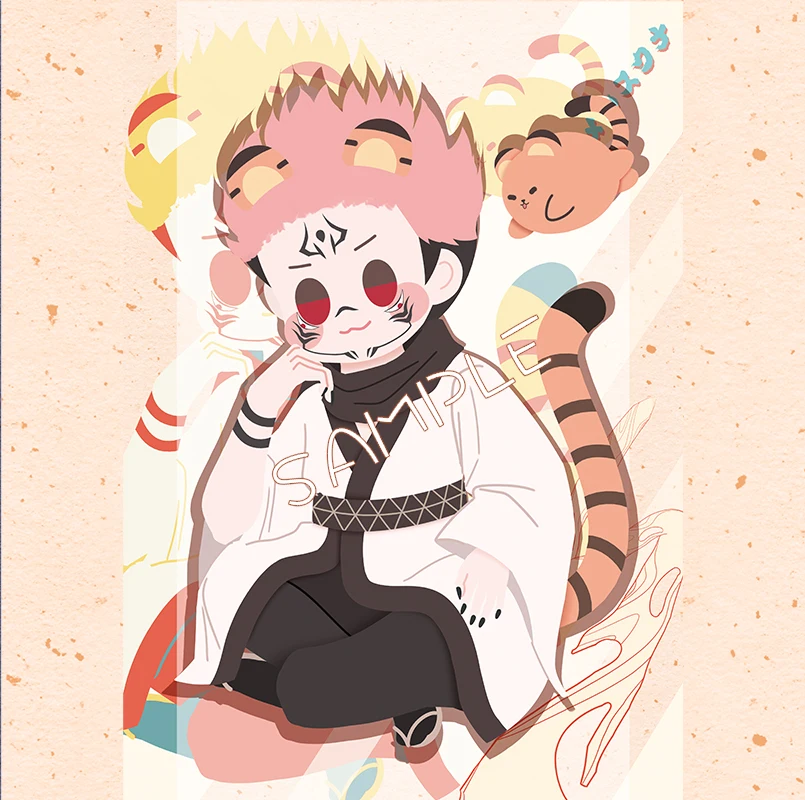 

Anime Fushiguro Megumi Gojo Satoru Jujutsu Kaisen Cute Acrylic Keychain Pendant Cartoon School bag Itabag Keyring Xmas Gifts