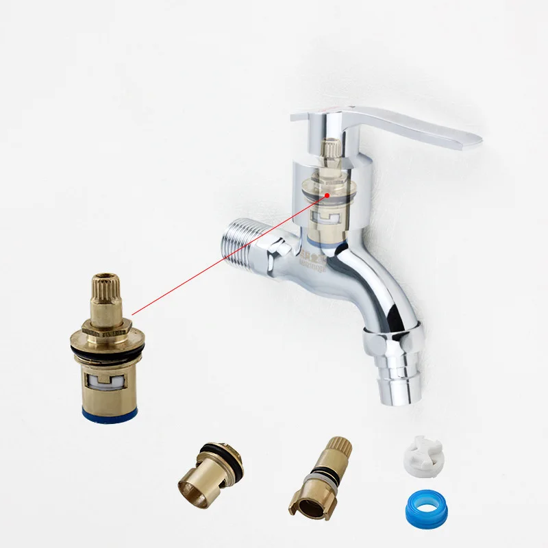 Кран для стиральной машины DN15 DN20 сменные детали насадка воды из цинкового сплава