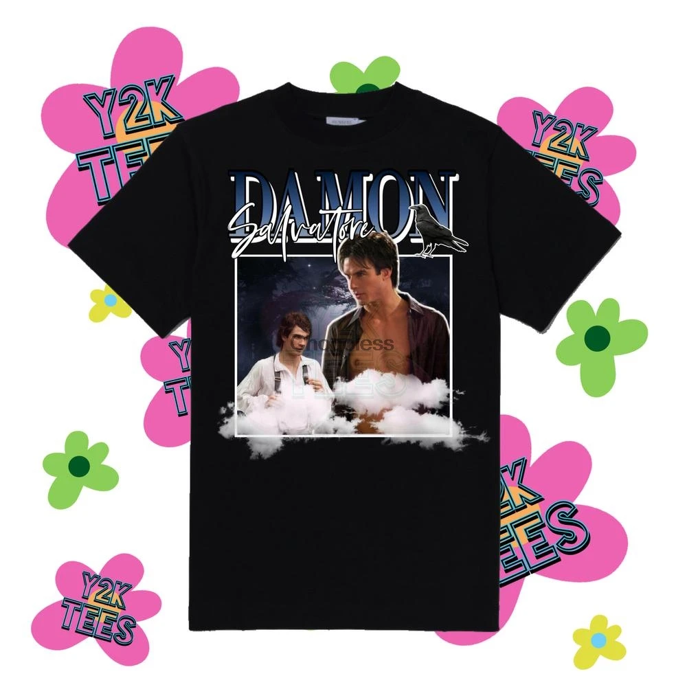 

Damon Salvatore 90s GRAPHIC TEE