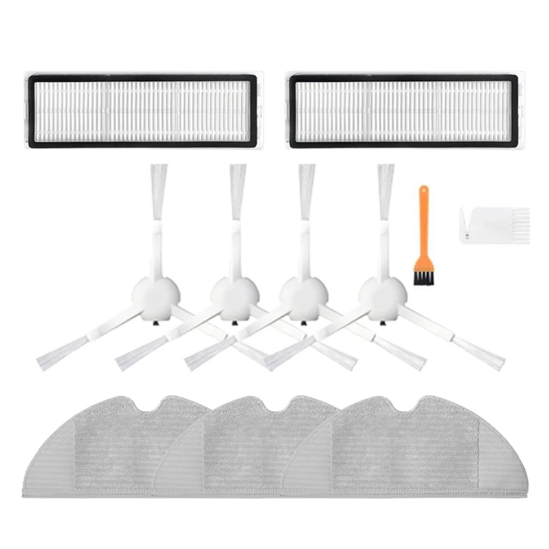 

Washable Vacuum Cleaner Accessories for Xiaomi Dreame F9 Robot Vacuum Mop Side Brush Hepa Filter Mop Cloth Kits
