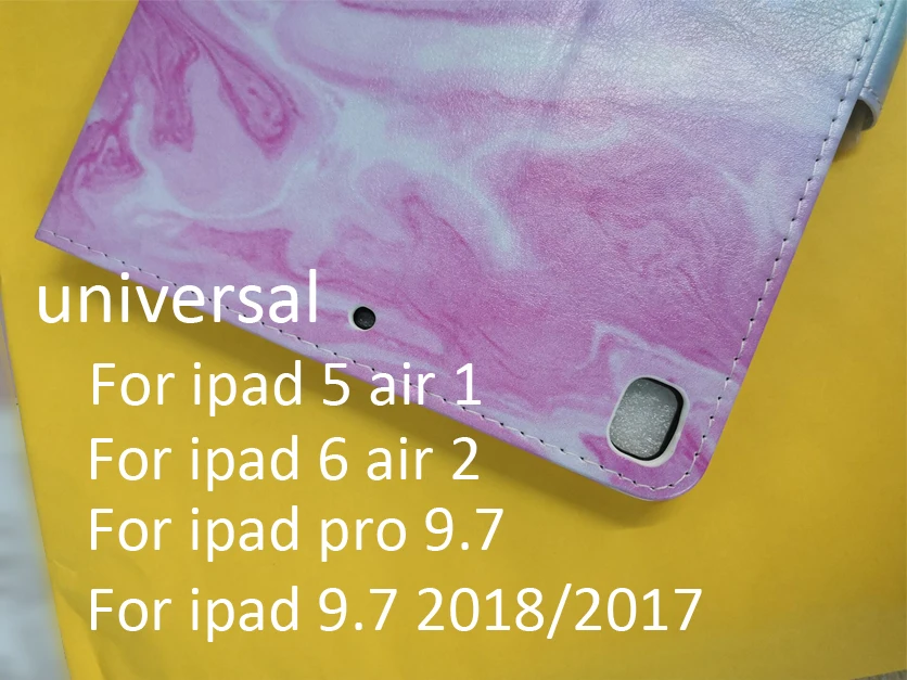 Мраморный Магнитный откидной Чехол для нового ipad 9,7 чехол для планшета модель A1893 Модный цветочный кошелек из искусственной кожи сумка для планшета