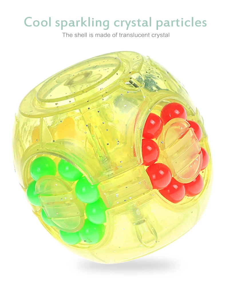 Светящаяся игрушка для пальцев с вращающимся верхом и гамбургерами Веселая игра