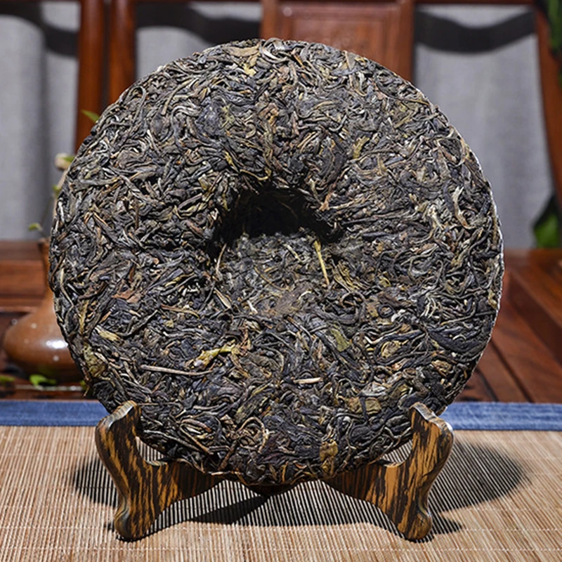 2012 ярдов 357 г сырье для чая пуэр Yunnan Ban Zhang Shen Pu erh китайский чай Menghai Shu