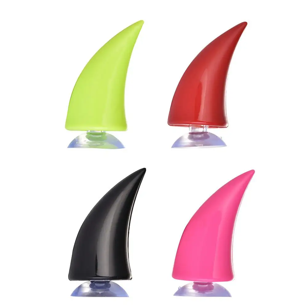 

DIY Motorcycle Helmet Horn Decoration Ornaments Sucker Soft Plastic Personal Modification Suction Decor Accessories Universal