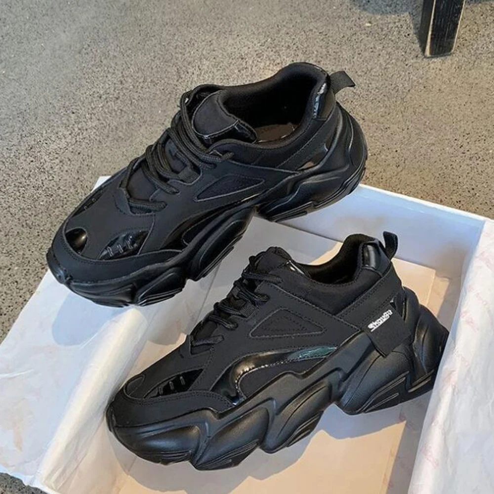 Осенняя женская обувь Новые повседневные кроссовки Женская для папы на