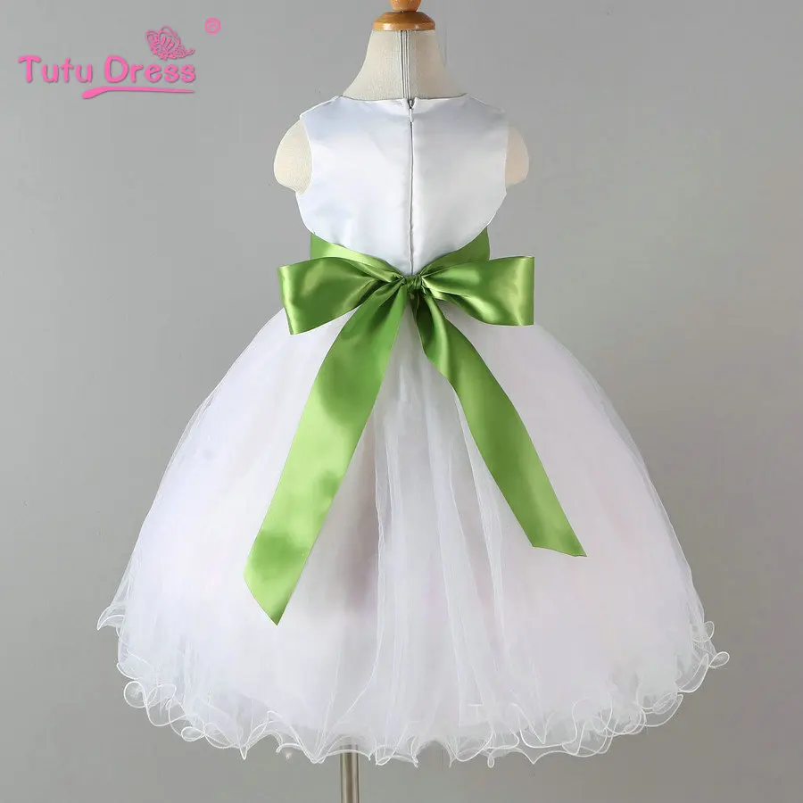 Детское платье для девочек свадебное с бабочками маленьких на день рождения