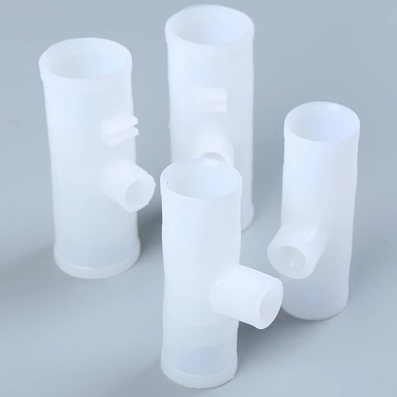 2 шт./лот белая птичья вода питьевая трубка пластиковая автоматическая поилка