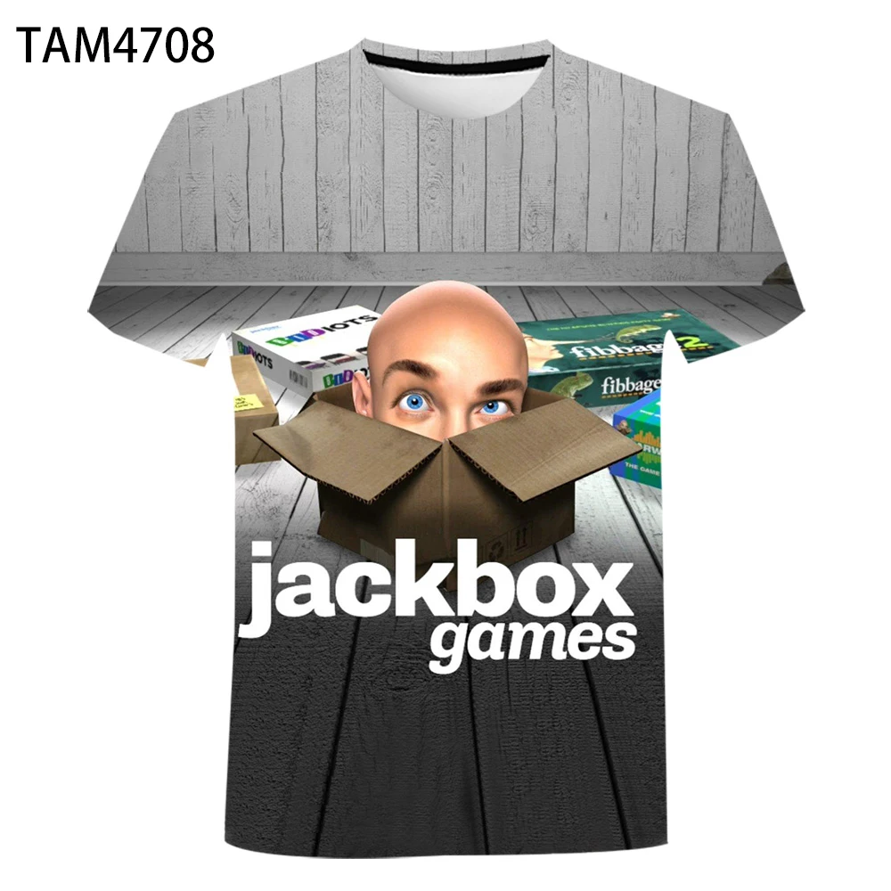 Летняя модная крутая футболка с 3D-принтом Игровых персонажей мужские женские