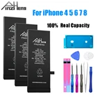 Аккумулятор PINZHENG для iPhone 4G 5G, 6G, сменный, 0 циклов, аккумулятор мобильный телефон