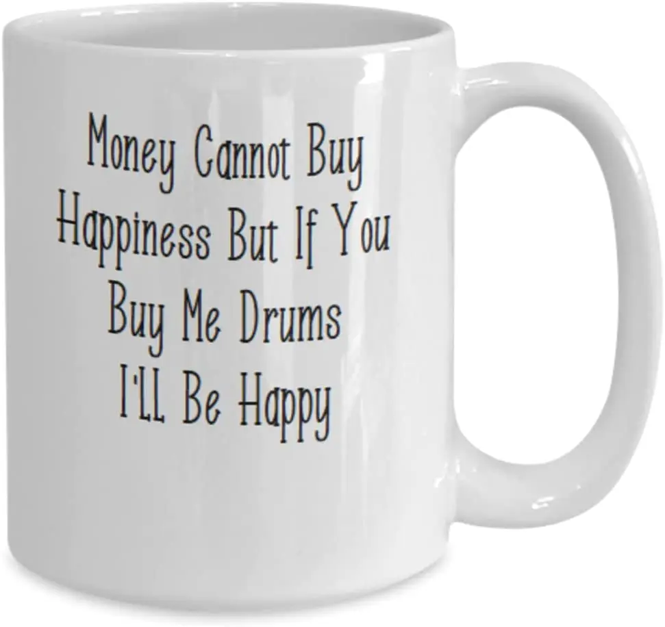 Забавная кофейная кружка кружка-барабан нельзя покупать счастья чайная чашка