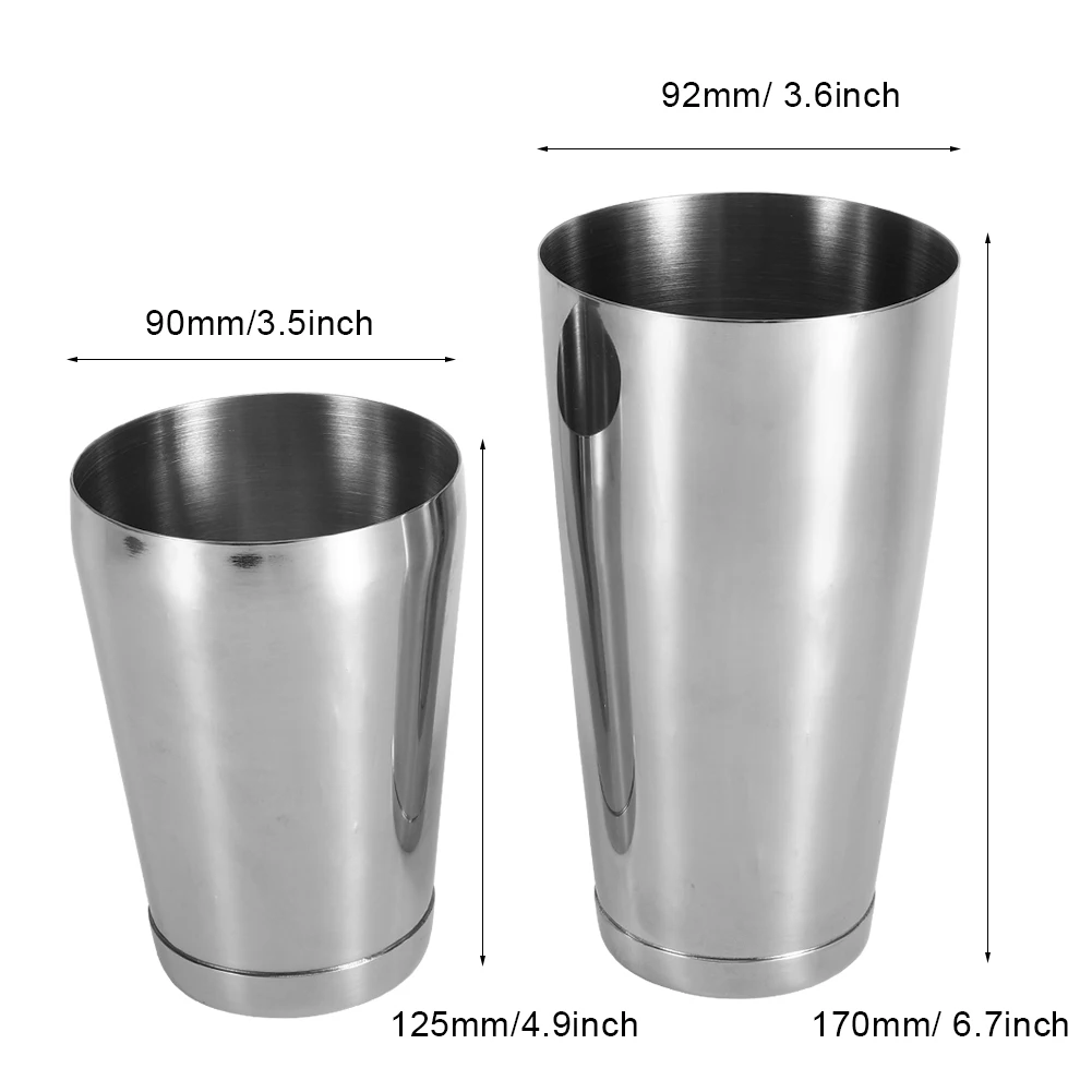 7 шт./компл. коктейльный шейкер из нержавеющей стали миксер для напитков набор