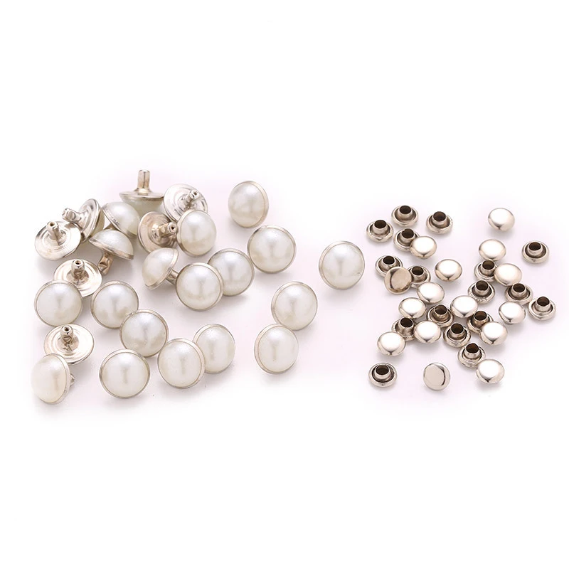 Ретро золотистые Серебристые аксессуары для одежды жемчужины рукоделия обуви