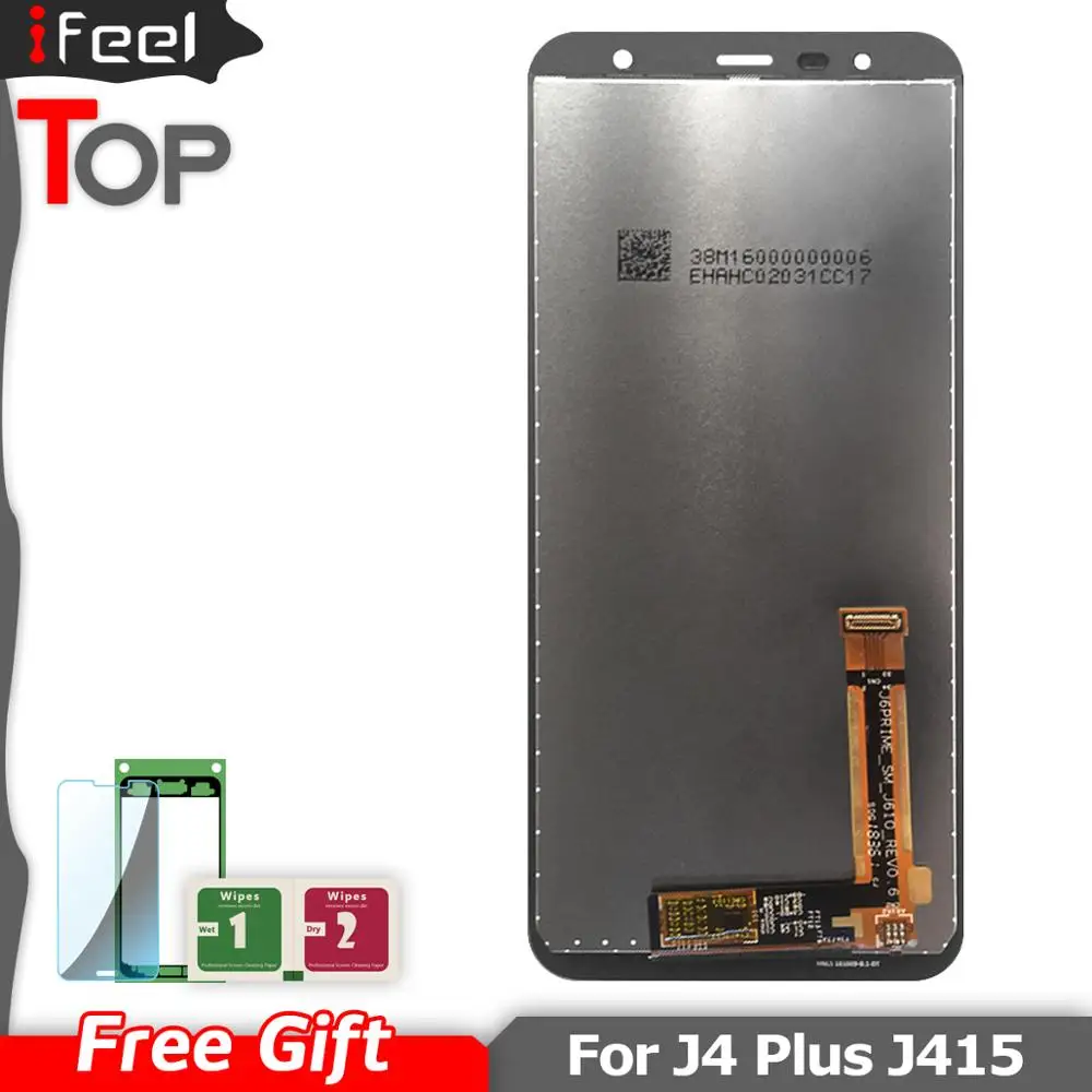 ЖК дисплей и сенсорный экран для Samsung Galaxy J4 + 2018 Plus J415 J415F J6 Prime J610|Экраны мобильных