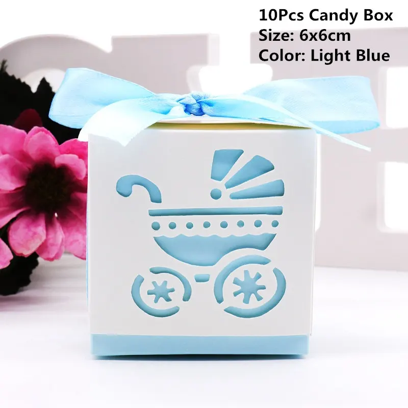 10 шт./лот коробки для конфет Baby Shower вечерние мультяшный мешок для подарков детские праздничные сувениры шоколадные конфеты мешок день рождения свадебное украшение - Цвет: 31