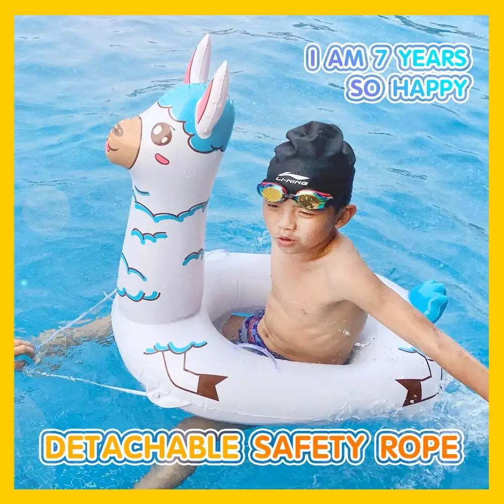 Детские надувной для бассейна нарукавники плавания Альпака кольцо детей