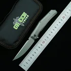 Мини Персидский Складной нож Green Thorn D2 с ручкой из титанового сплава, походный кухонный нож для выживания на природе, универсальный нож для повседневного использования